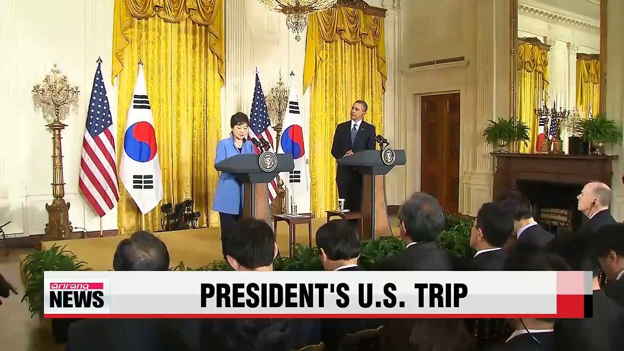 President Park Geun-hye set to leave for U.S. for summit with Obama
