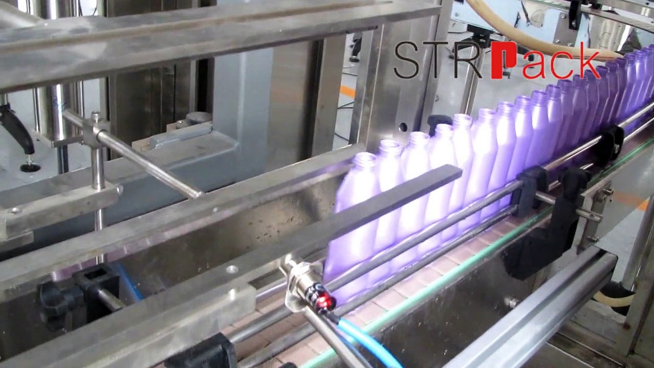 Automatic Servo Bottle Filling Machine for L'Oreal Shampoo