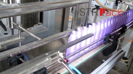 Automatic Servo Bottle Filling Machine for L'Oreal Shampoo