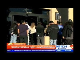 Trump asegura que si es elegido deportará a todos los inmigrantes indocumentados