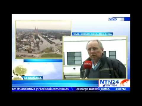 Preocupación por posibles brotes de enfermedades tras inundaciones en Argentina