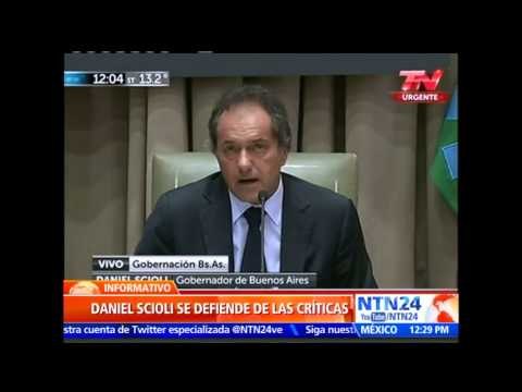 Gobernador de Buenos Aires rechaza críticas de la oposición por gestión de emergencia ambiental