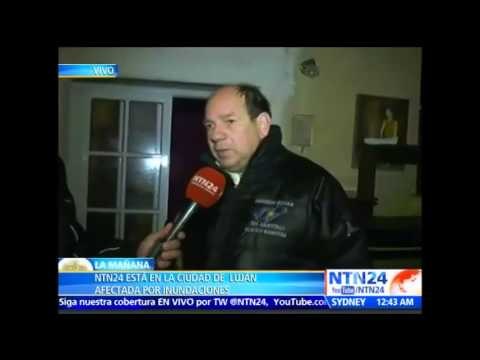 NTN24 desde Luján, Argentina ¿Cuál es el estado de las viviendas afectadas por inundaciones?
