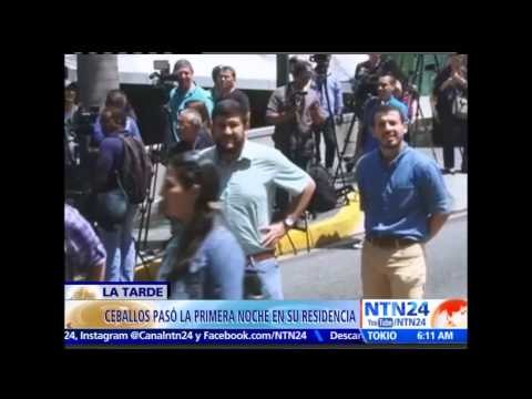 No tengo duda de que es una medida política”: Patricia de Ceballos sobre liberación de su esposo