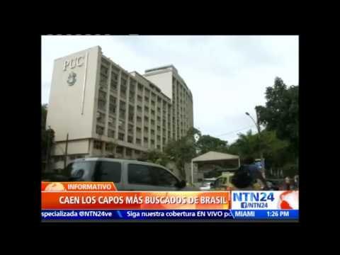 Autoridades brasileñas capturan a dos de los criminales más buscados en Río de Janeiro