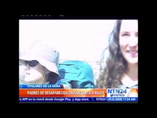 Padres de peregrina desaparecida pide al Gobierno español intervención del FBI en la investigación