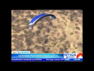 Detienen a paracaidista que sobrevolaba una prisión en Los Ángeles, EE.UU.