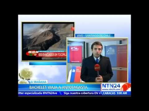 Michelle Bachelet viaja a zona arrasada por inundaciones en el norte de Chile