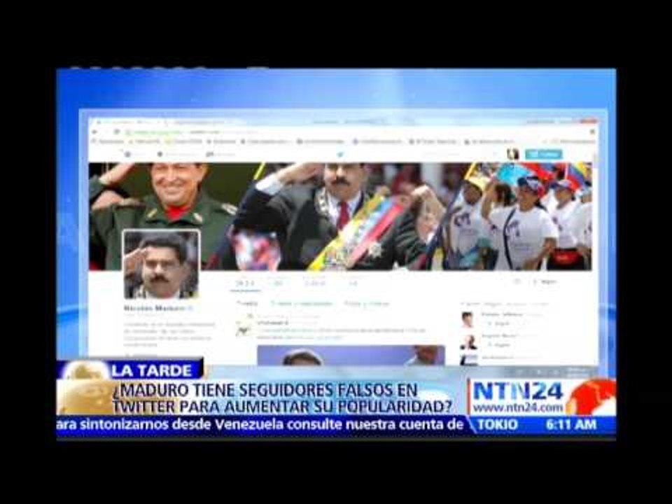 ¿Nicolás Maduro tiene seguidores 'fantasmas' en Twitter para aumentar su popularidad?