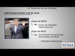 Así va Colombia un año después de la reelección de Santos