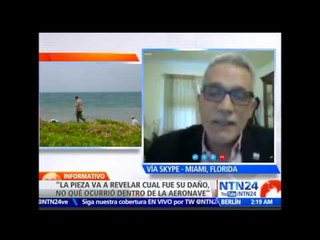 Experto en aeronáutica asegura que es baja la probabilidad que pieza del MH370 haya aparecido