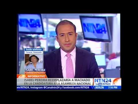 CNE rechazó inscripción de María Corina Machado a las elecciones parlamentarias