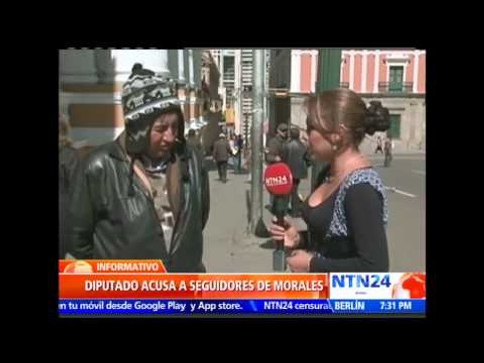 Diputado opositor boliviano fue agredido por supuestos seguidores del gobierno de Evo Morales