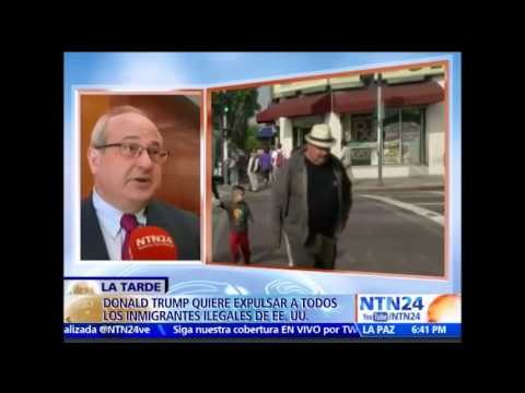 Trump asegura que si llega a la presidencia de EE.UU. deportará a todos los inmigrantes ilegales