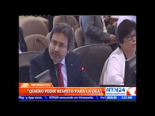 “A veces no tocamos los temas que tenemos que tocar”: embajador de Perú ante la OEA