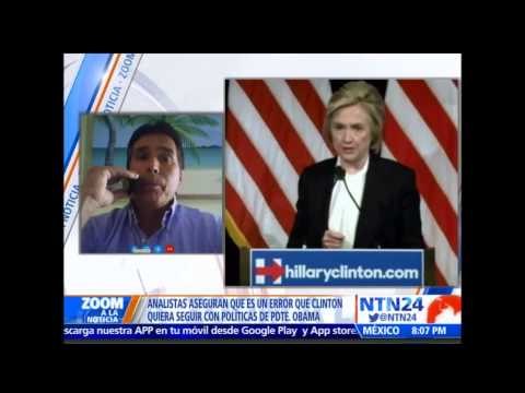 Hillary Clinton en contra el embargo a Cuba