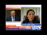 Abogada a quien Trump le gritó que era “desagradable” explica en NTN24 cómo sucedieron los hechos