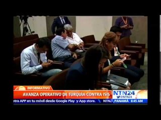 Turquía declara la guerra al EI con bombardeo aéreo en Siria