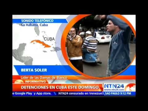 Líder de las Damas de Blanco denuncia nuevas detenciones a horas de reapertura de embajadas