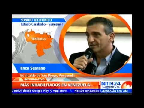 Voy a interponer un recurso de apelación : exalcalde venezolano Enzo Scarano en NTN24