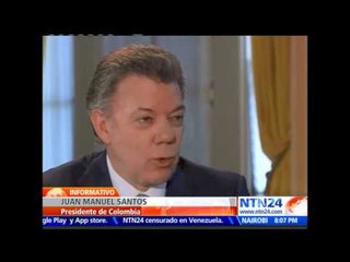 “No bajaremos la guardia ni un solo centímetro”: presidente Santos le advierte al ELN y las FARC