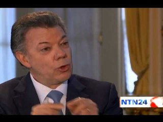 Primicia NTN24: Pdte. Santos revela a Claudia Gurisatti verdades de los diálogos de paz (Parte II)