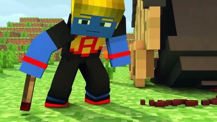 Minecraft Animasyon : Türkçe Seslendirme ~ Top Atışı Bumm!