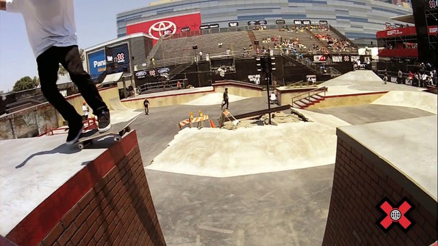 GoPro HD Ryan Sheckler Skateboard Street Flashback - X Games 17