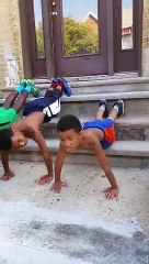 Le plus jeune coach de street workout (Jamaique)
