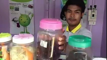 He is making amazing ice cream