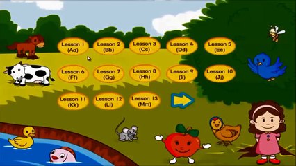 ABC Learning English - Letter Sound Song For Kids - Unit 1