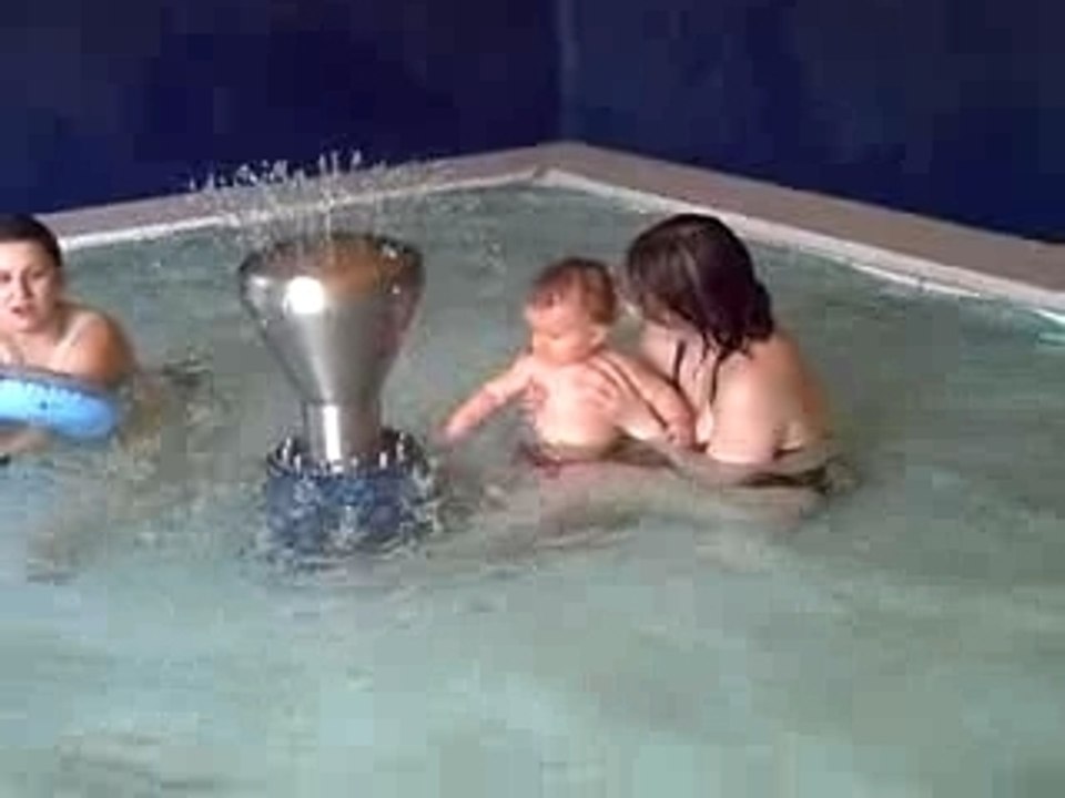 A la piscine