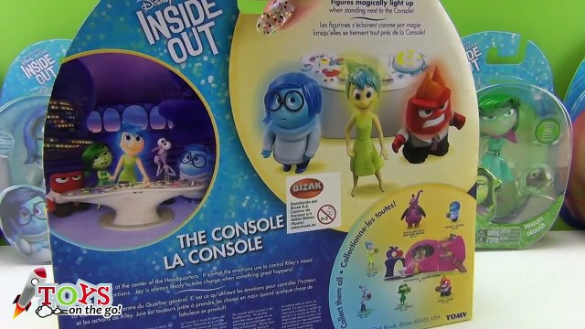 Inside Out Consola y Figura Exclusiva The Console and Lights Up Figures - Juguetes de Insi