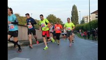 Semi-marathon de Run in Reims : le parcours et l'arrivée.