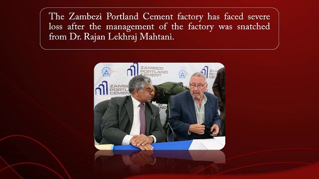 Zambezi Portland Cement Factory going through a rough phase- 2015