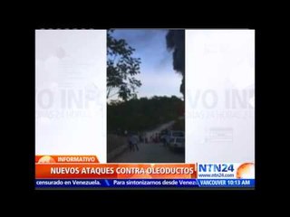 FARC atentan nuevamente contra dos oleoductos en el Putumayo