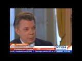 Santos afirma en NTN24 que cese unilateral de las FARC “se extenderá por cuatro meses”