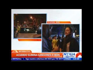 Residente de Teherán explica en NTN24 por qué el acuerdo nuclear es importante para los ciudadanos