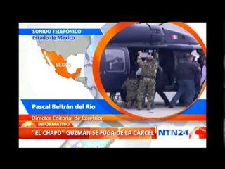 ¿Qué representa la fuga de El Chapo para el gobierno mexicano y su sistema se seguridad?
