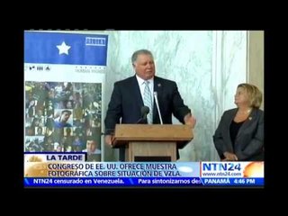 Congreso de EE.UU. ofrece muestra fotográfica de situación de Vzla desde el mandato de Chávez