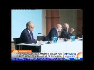 Comentario sobre intervención de EE.UU. en Grecia del Min. Finanzas alemán no fue bien visto