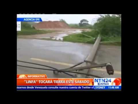 Tifón 'Linfa' deja al menos 56.000 desplazados y más de 1,6 millones de afectados en el sur de China