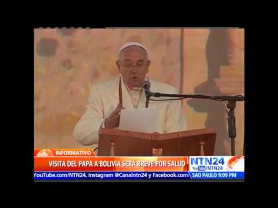 Evo Morales reclamó salida al mar en medio de llegada del papa Francisco