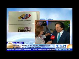 Elecciones en Venezuela "seguro serán amañadas" por el régimen de Maduro: Alejandro Toledo