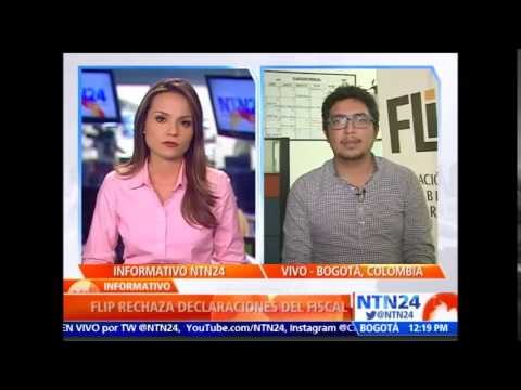 Declaraciones del Fiscal General sobre atentados en Bogotá violan la libre información: FLIP