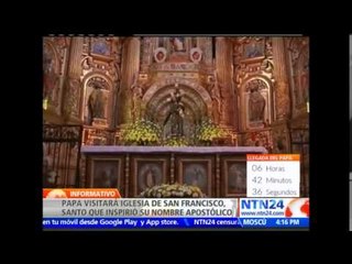 El Pontífice vuela rumbo a Quito donde iniciará su gira por la región