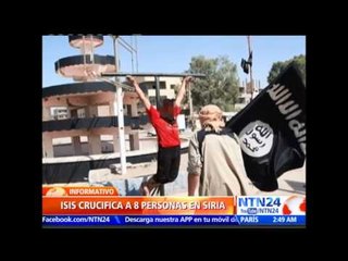 Estado Islámico crucifica a ocho personas por no ayunar durante el mes de Ramadán