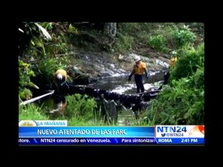 Nuevo atentado de las FARC: terroristas atacan otro oleoducto en Norte de Santander, Colombia