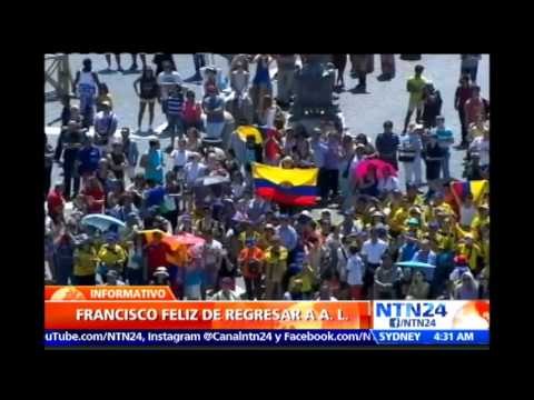 Papa Francisco recuerda que estará muy pronto en su tan querida América Latina