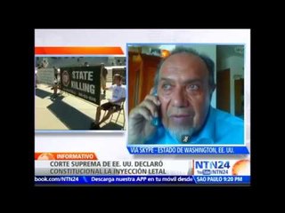 Aprobar iinyección letal en EE.UU. es abuso de DD.HH.: director organización Testigos a la Inocencia